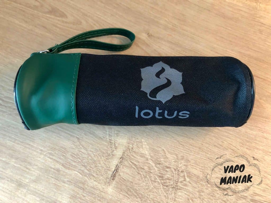 Lotus Vaporizer w futerale.