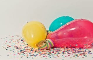 Balony i confetti
