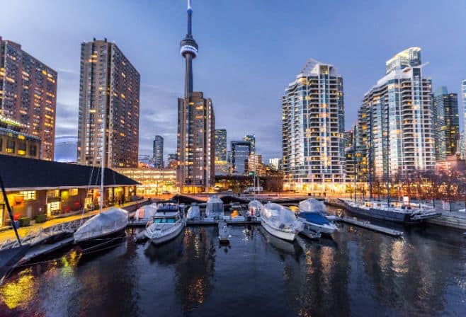 Kanada panorama miasta